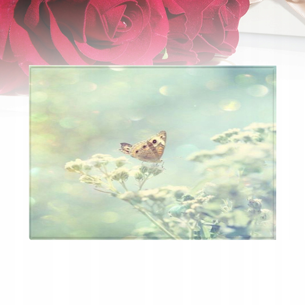 Sprchový žľab - 1 ks 150x100 cm Umelecká rohožka z motýľa