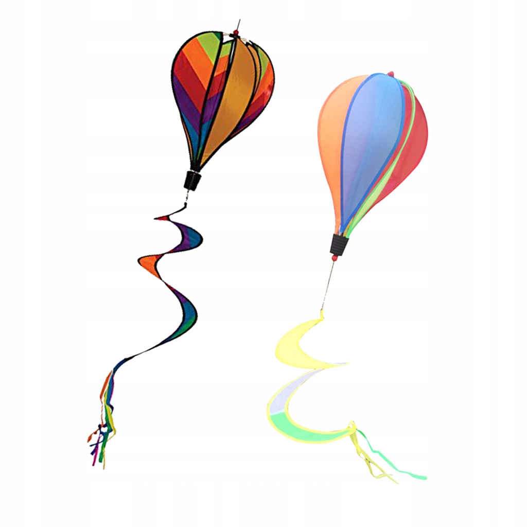 Kupelňový ventilátor - 2 ks Teplovzdušný balón Windsock