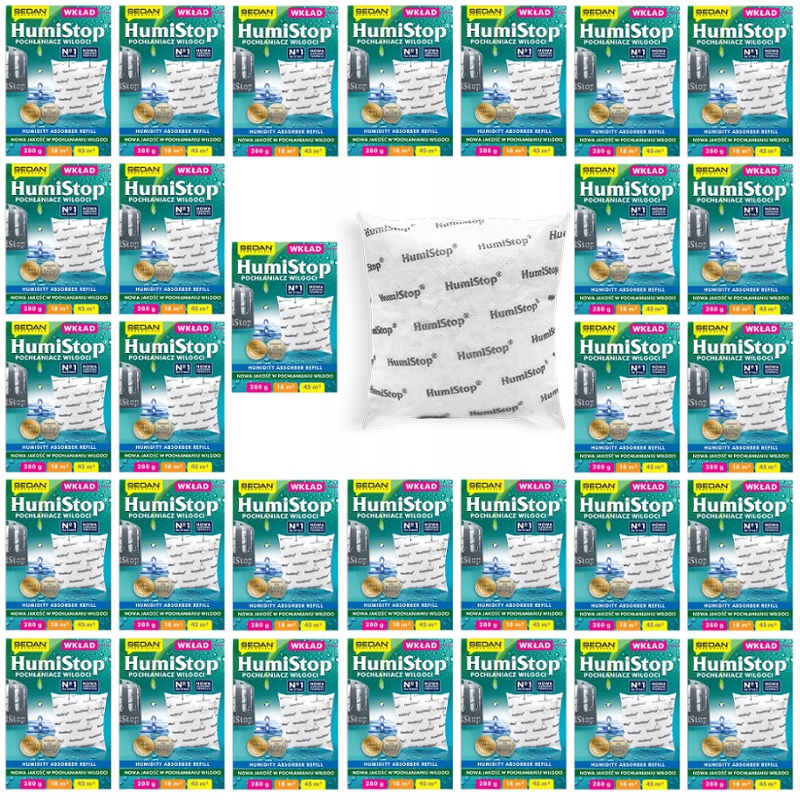 Odvlhčovač vzduchu - 30 X PRÍSPEVOK HUMISTOPU DO ABSORBERA VLHKOSTI SEDAN