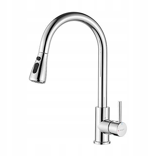 Kuchynská batéria - 5U64 IBERGRIF Chrome Umývadlová batéria strieborná