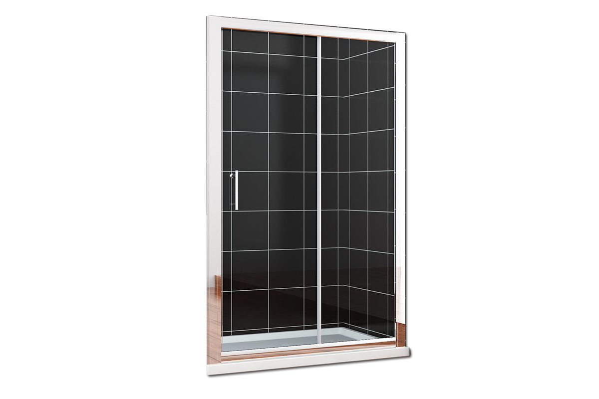 Sprchové dvere - 5mm POSUVNÉ Sprchové dvere 105 reg. 104-107cm