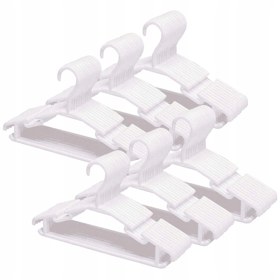 Vešiak - 60 ks Detské vešiaky na oblečenie dlhé 28 cm