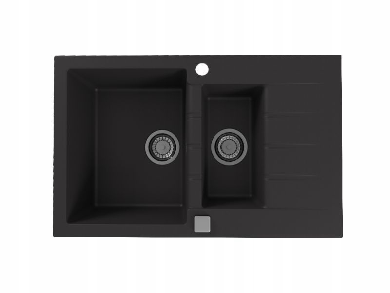 ALVEUS SINK GRANITE CADIT 70 ČIERNY