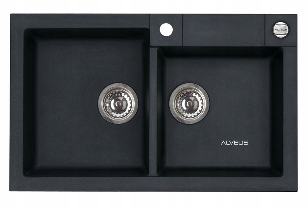 ALVEUS SINK GRANITE ROCK 90 ČIERNY