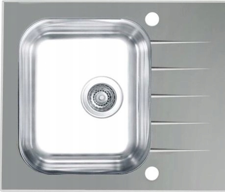 ALVEUS GLASS SINK VITRO 10 SATIN / ŠEDÁ
