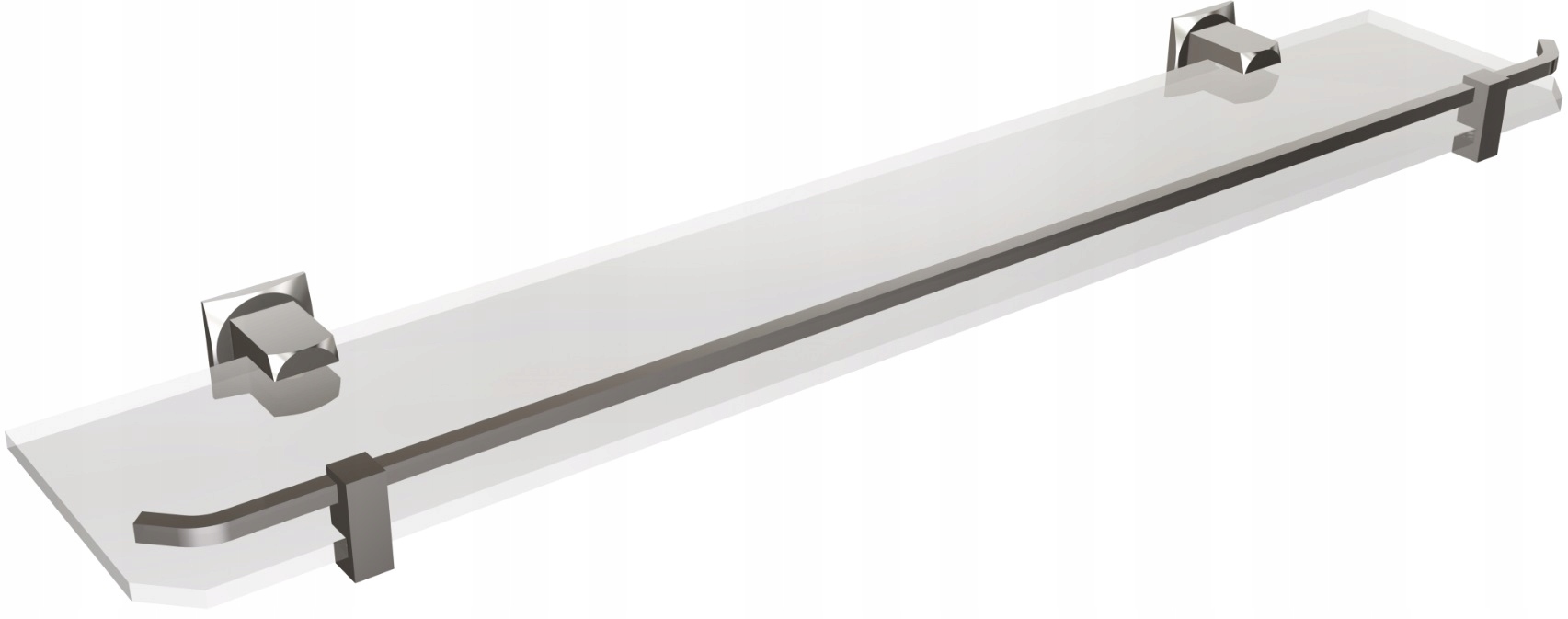 Polička do kúpelne - Polica ANDEX s rámom 60cm 618/60 / CC