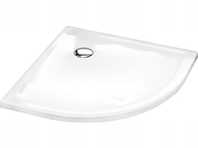 AQUAFORM Polkruhová sprchová vanička 90x90x3,5 PLUS 550