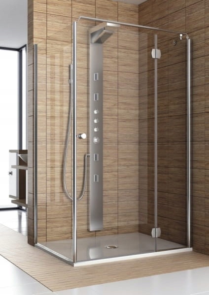 Sprchové dvere - KABÍNOVÉ DVERE AQUAFORM NA STENU 90X190 PRAVÉ TAK