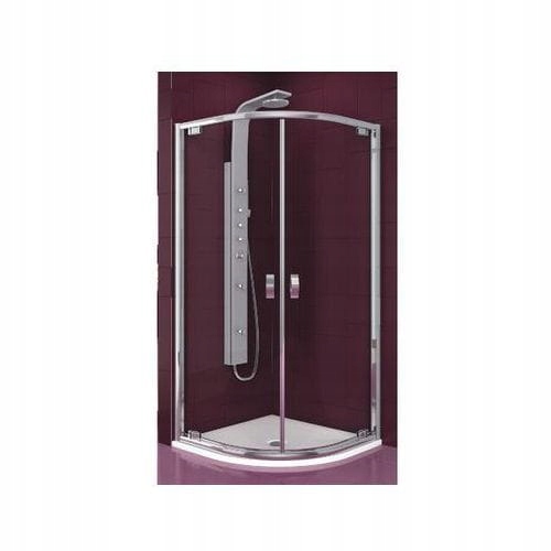Sprchový kút - POLODOKRUHOVÁ KABÍNA AQUAFORM 80 SALGADO KAF-100-0607