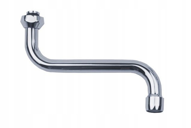 Vaňová batéria - Kovanie KFA Spodný výtok typu S 35cm