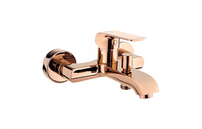 Vaňová batéria - AURORA ROSE GOLD Nástenná vaňová batéria