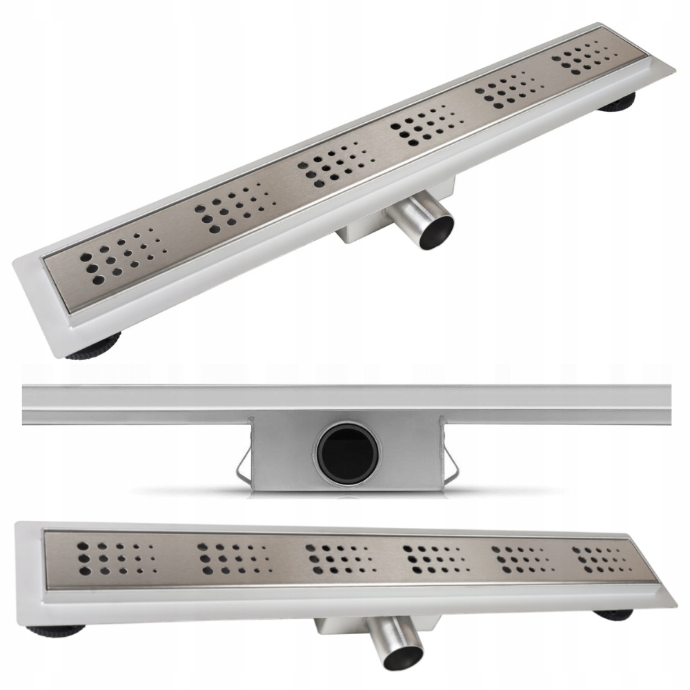 Sprchový kút - BALNEO LINEÁRNY ODTOK 70 cm Hĺbkový sací vzor