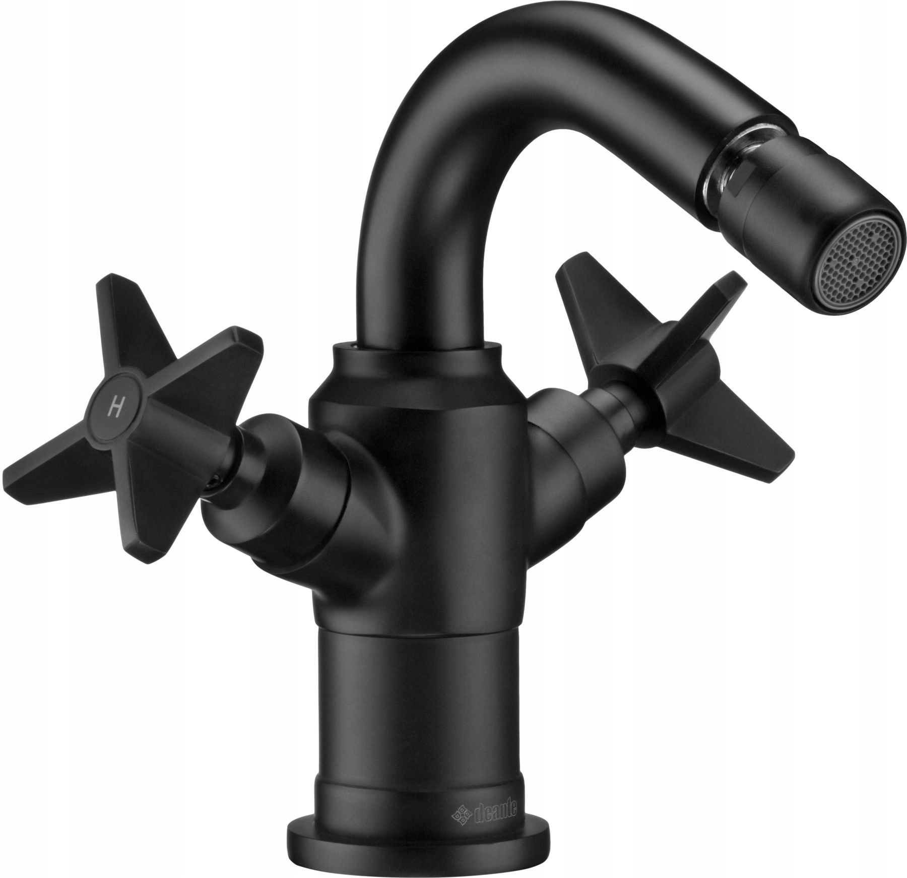 Bidetová batéria - AKUMULÁTOR BIDET BLACK TEMISTO S KLIKNUTÍM SVÍČKY