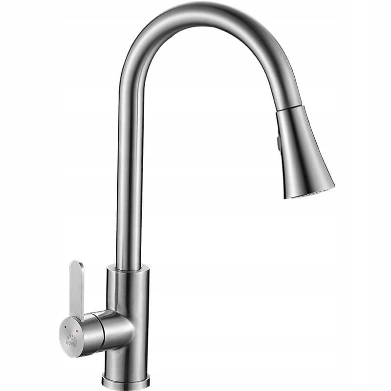Kuchynská batéria - VÝŤAŽNÝ KUCHYNSKÝ faucet, INOXOVÁ OCEL