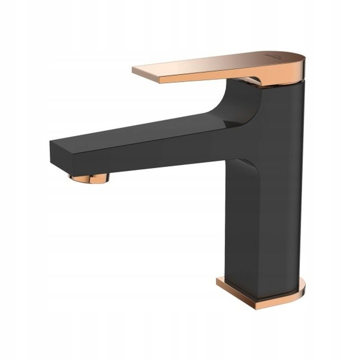 Umyvadlová batéria - MIDNIGHT BLACK / GOLD Basin Mixer