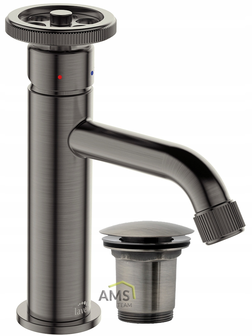 Umyvadlová batéria - Umývadlový faucet LAVEO MURO BAU 922D GRAFIT