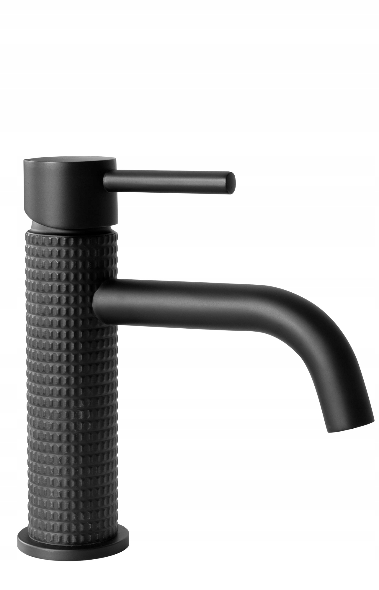Umyvadlová batéria - Umývadlový faucet kohútik NÍZKY ČIERNY MATNÝ GUSTO