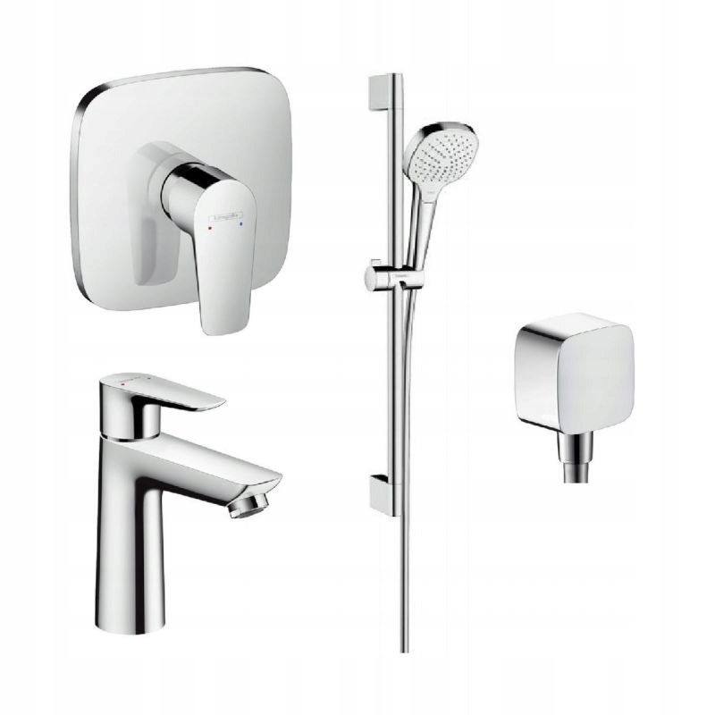 Vaňová batéria - SPRCHOVÁ SLUCHA RUČNÁ PRE BATÉRIE, HANSGROHE