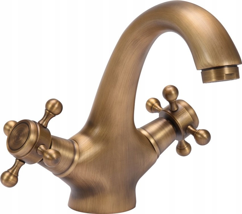 Umyvadlová batéria - RETRO BRONZE 1 umývadlový kohútik 75827