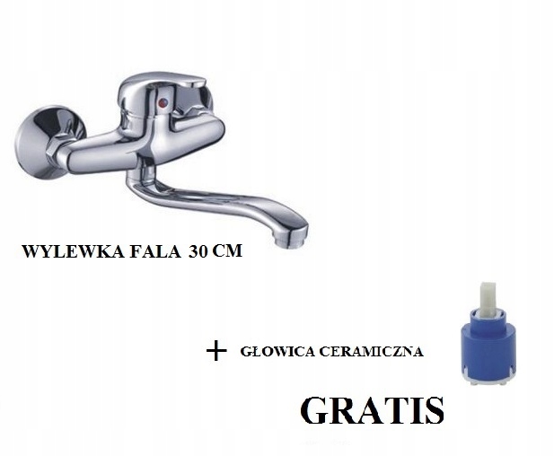 Kuchynská batéria -  WASHBASIN MIXÉR STENOVÁ KUCHYNSKÁ VÝŤAŽKA 30cm