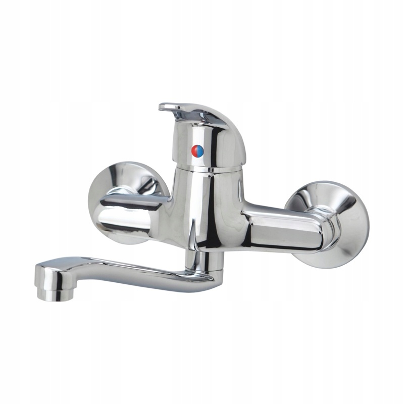Umyvadlová batéria - Umývadlový faucet 25 cm otočný nástenný výtok