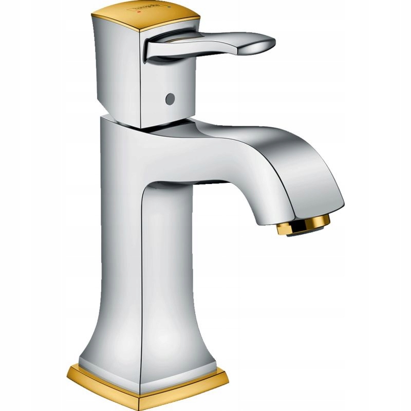 Umyvadlová batéria - HANSGROHE KLASICKÝ ZLATO STOJAJÚCI UMÝVAČEK NA UMÝVANIE