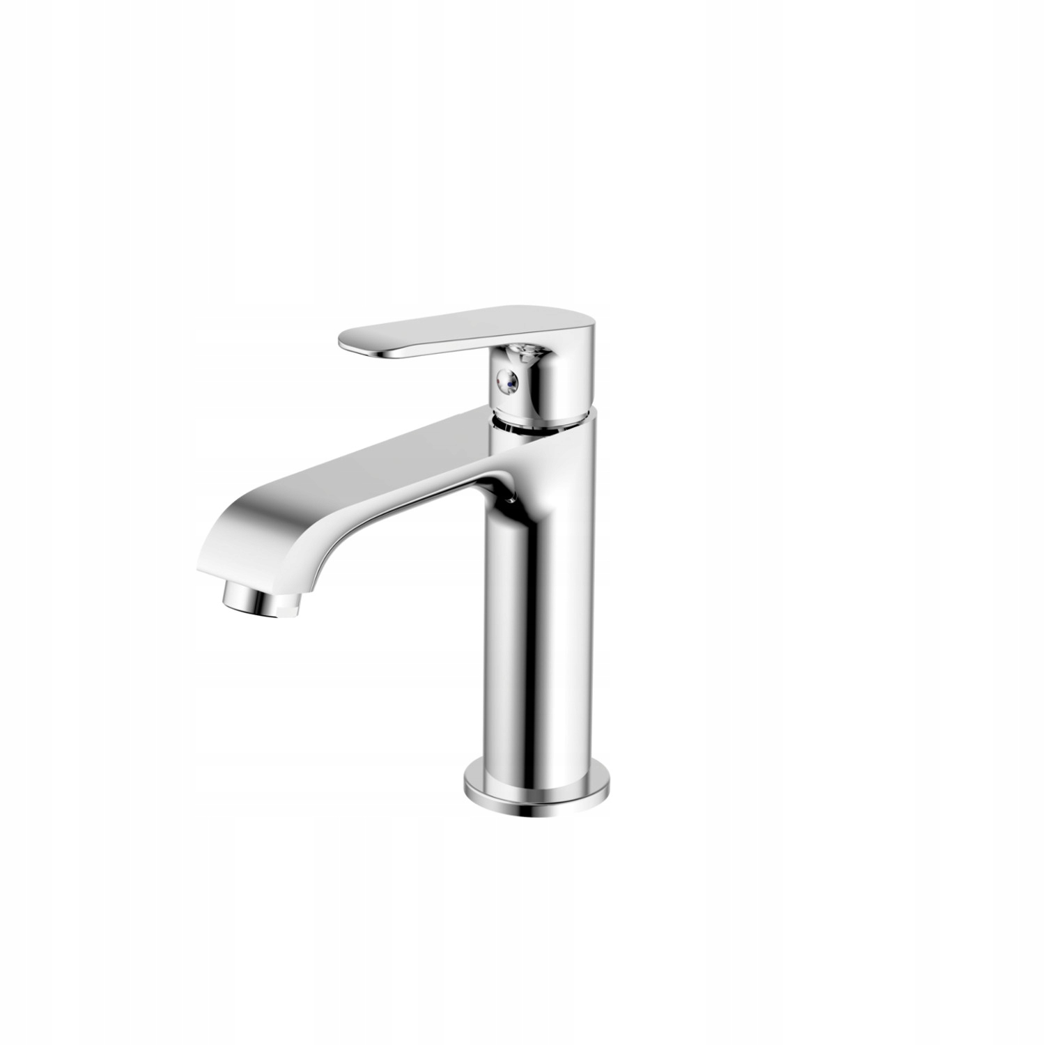 Umyvadlová batéria - Umývadlový faucet stojaci štvorcový chrómový kohútik