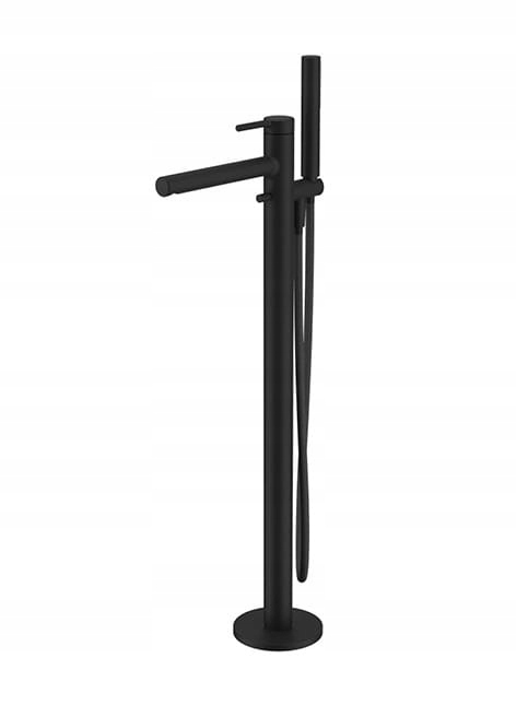 Vaňová batéria - Vaňová batéria 87,1 cm stojaca matná čierna, PI