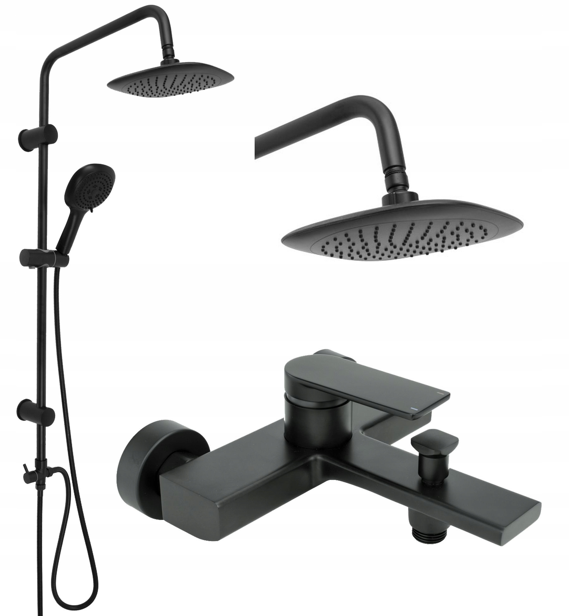 Vaňová batéria - BATHTUB BATTERY BLACK SPRCHOVÁ SPRCHA