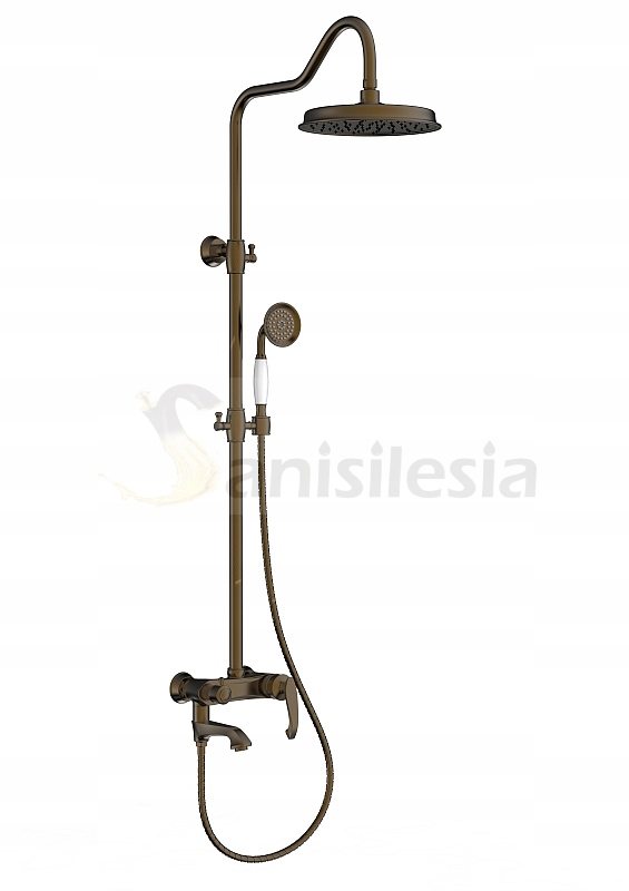 Vaňová batéria - KÚPEĽŇOVÁ BATÉRIA RETRO ANTICO MOSADZA
