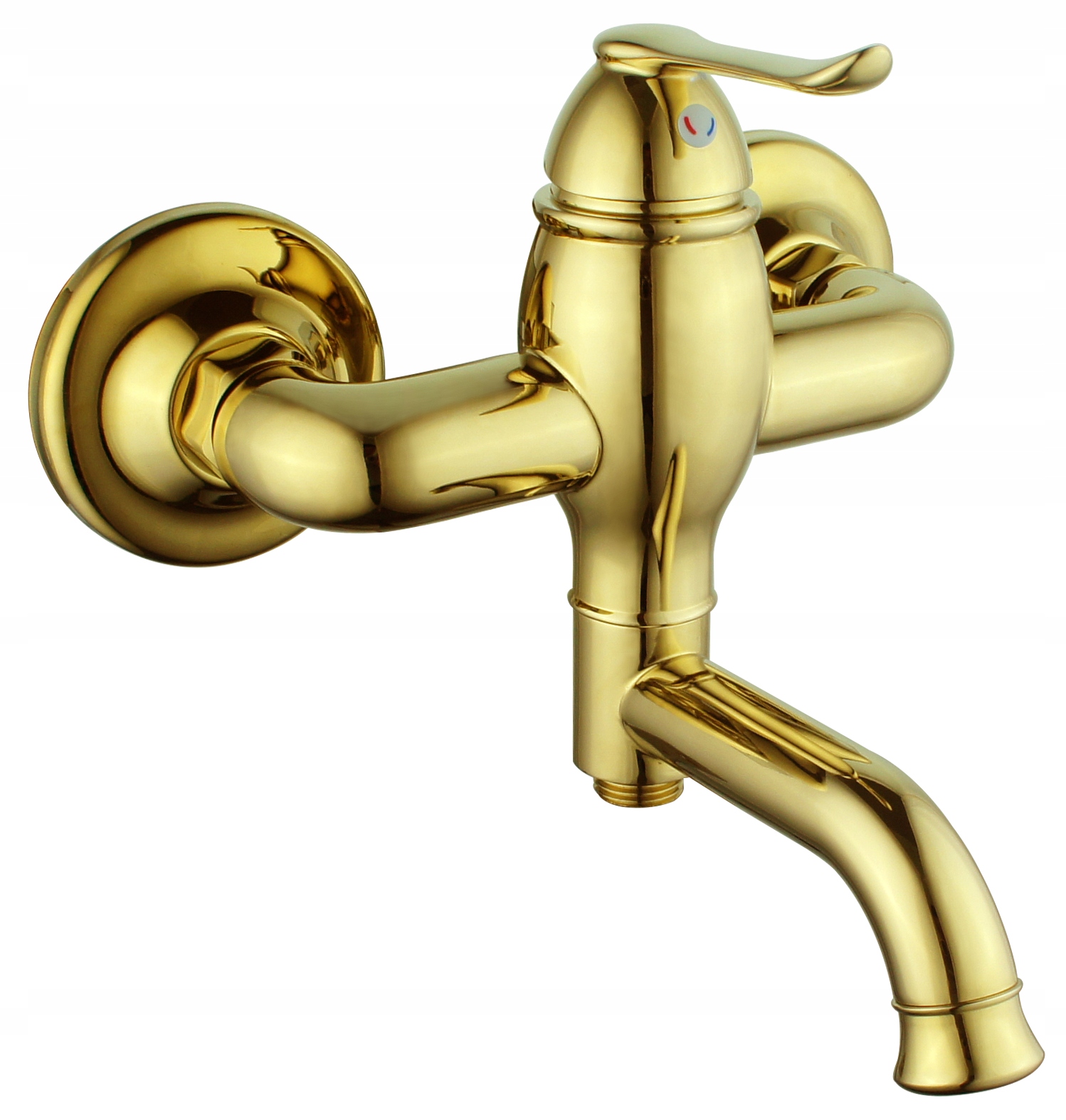 Vaňová batéria - BATHTUB RETRO GOLD ROYAL SPRCHOVÁ HADICA