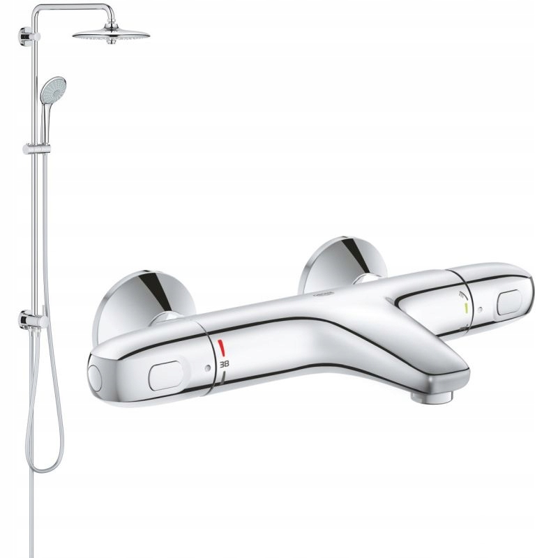 Vaňová batéria - GROHE SPRCHOVÁ TERMOSTATICKÁ BATÉRIA