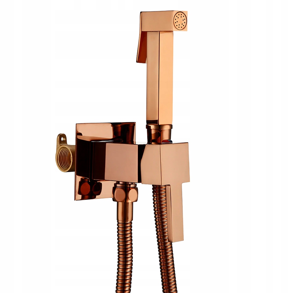 Bidetová batéria - Umývadlový faucet retro ROSE GOLD bidet