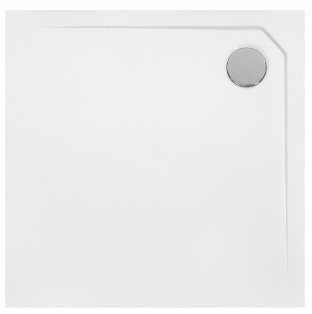 BESCO ACRO SLIM SQUARE SPRCHOVÝ ZÁSOBNÍK 90x90
