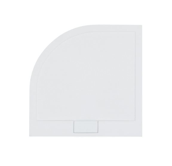 POLOBIERKOVÝ SPRCHOVÝ ZÁSOBNÍK BESCO AXIM ULTRASLIM 90X90