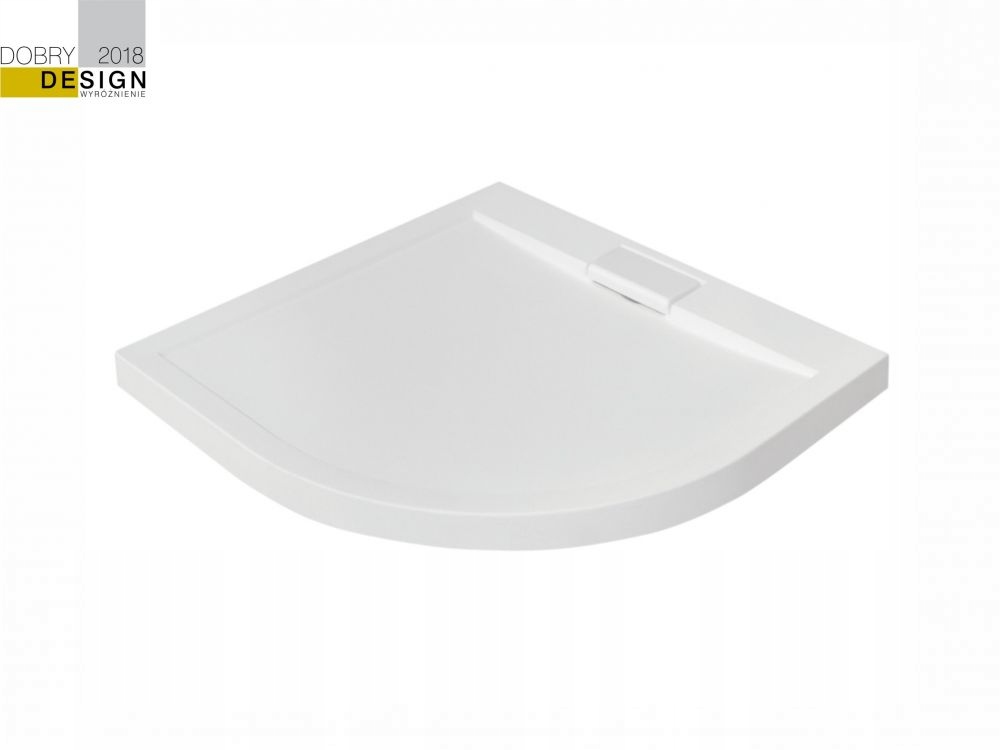 POLOBIERKOVÝ SPRCHOVÝ ZÁSOBNÍK BESCO ULTRASLIM AXIM 80x80x4,5