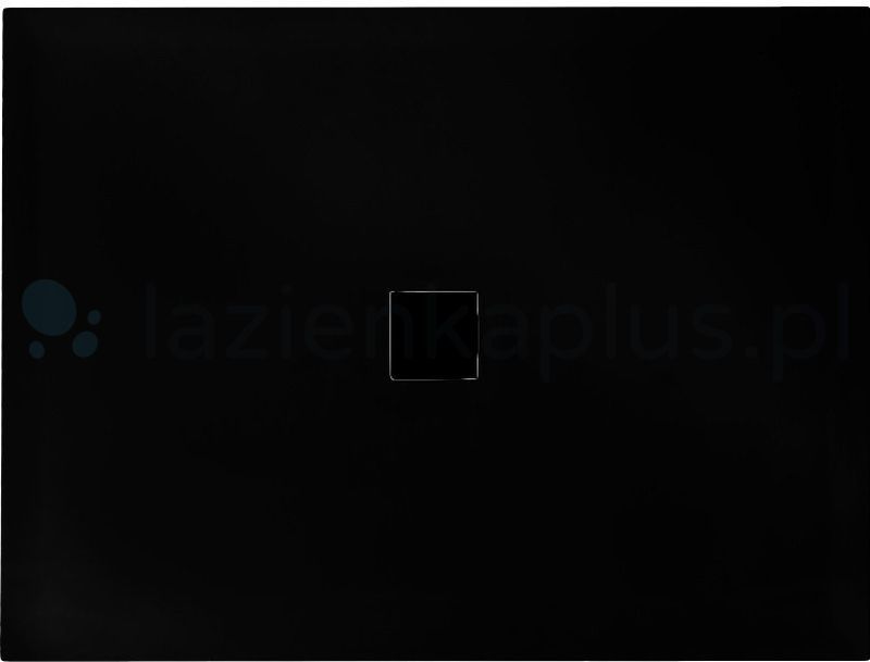 BESCO ULTRASLIM NOX SPRCHOVÝ ZÁSOBNÍK 110 X 90 X 3 ČIERNY