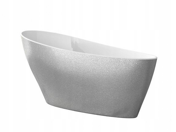 Samostatne stojaca vaňa BESCO Keya Glam - 165x70