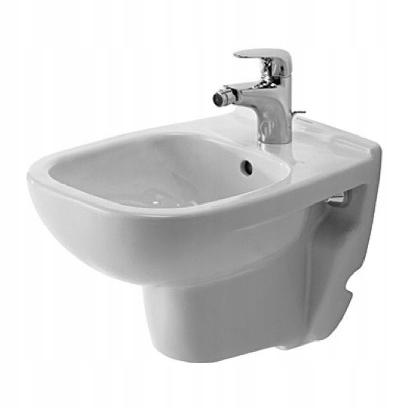 BIELY DURAVIT D-KÓD KOMPAKTNÝ BIDET ZÁVESNÝ NA STENU