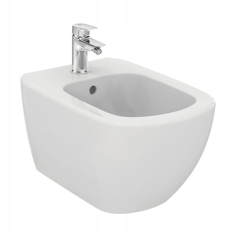 ZÁVESNÝ BIDET MALÝ BIELY IDEÁLNY ŠTANDARD TESI