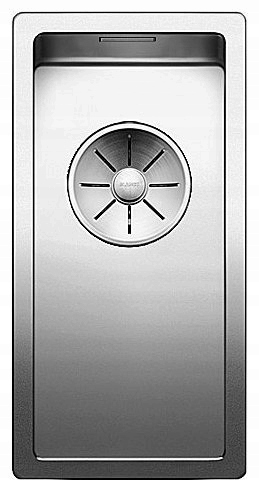 BLANCO CLARON 180-U LEŠTENÁ OCEL 521565
