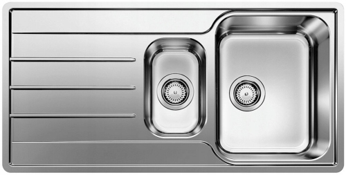 Kuchynský drez -  BLANCO LEMIS 6 S-IF automatická zástrčka 523033