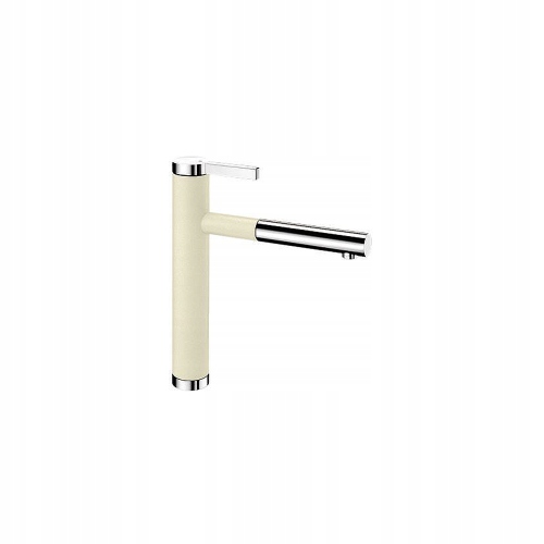 Kuchynská batéria - BLANCO LINEE-S Silgranit-Look Jasmine / Chrome 518442