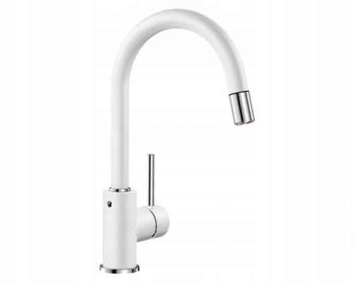 Kuchynská batéria -  BLANCO MIDA-S Silgranit-Look biela 521457