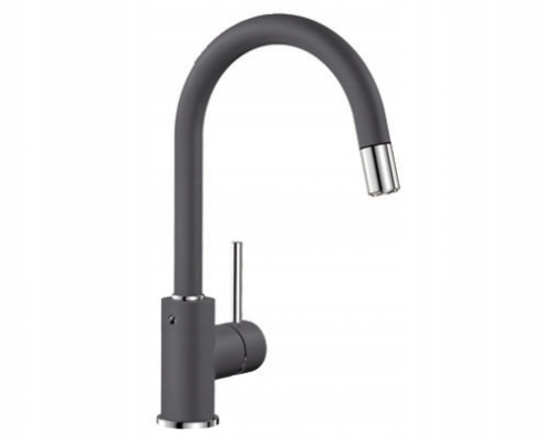 Kuchynská batéria - BLANCO MIDA-S Silgranit-Look Rock Grey 521462