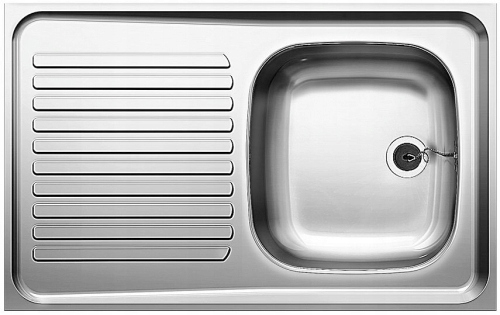 BLANCO R-ES 8x5 matná oceľ (1 1/2) 510 499
