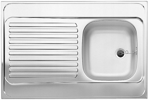 BLANCO R-ES 9x6 matná oceľ (1 1/2) 510501