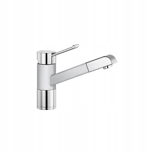 Kuchynská batéria - BLANCO ZENOS-S Silgranit-Look biela / chróm 517822