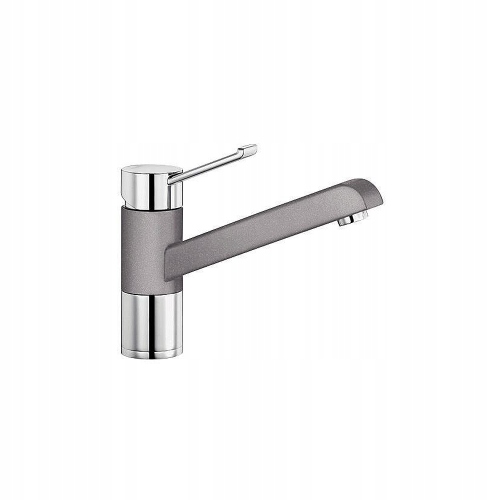 Kuchynská batéria - BLANCO ZENOS SilgranitLook Alumetalik / Chrome 517806