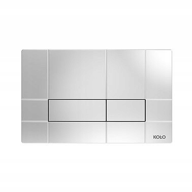 WC tlačidlo - Ovládacie tlačidlo BOX, chróm